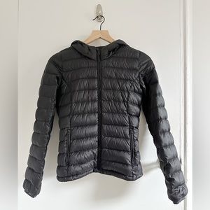 TNA lightweight puffer jacket from Aritzia